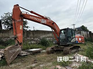 日立ZX200-5A挖掘机实拍图片