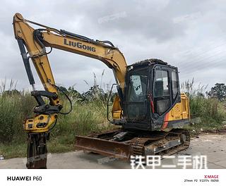 柳工CLG9075E挖掘机实拍图片
