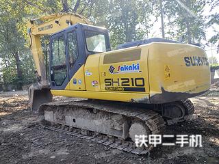 住友SH210A5挖掘机实拍图片