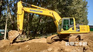 小松PC240LC-8M0挖掘机实拍图片
