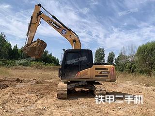 三一重工SY135C挖掘机实拍图片