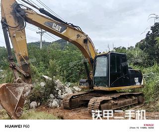 卡特彼勒318DL液压挖掘机实拍图片