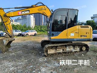 徐工XE75DA挖掘机实拍图片