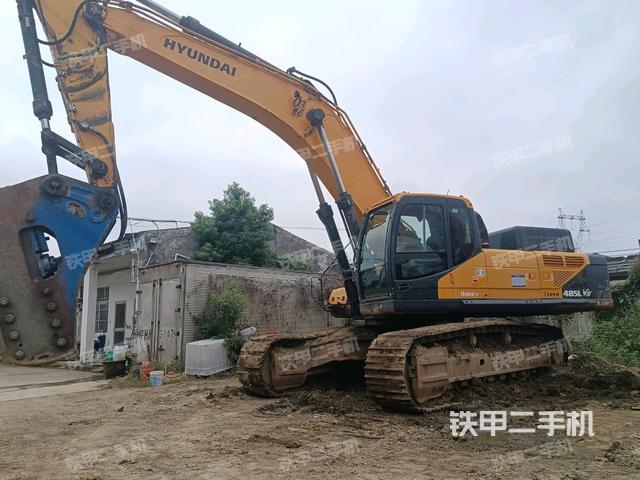 現(xiàn)代R485LVS挖掘機(jī)