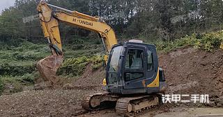 現(xiàn)代R80-7挖掘機