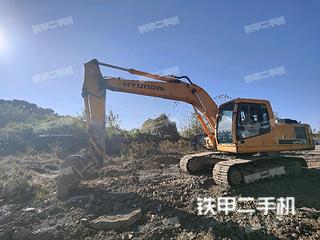 現(xiàn)代R215-7挖掘機(jī)