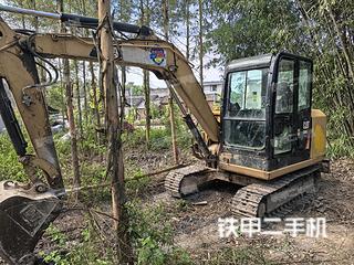北京卡特彼勒306E2小型液压挖掘机实拍图片
