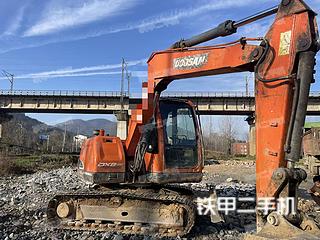 信阳斗山DX75-9C挖掘机实拍图片