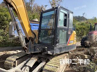 三一重工SY55C挖掘机实拍图片