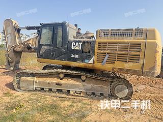 卡特彼勒349D2液壓挖掘機(jī)實(shí)拍圖片