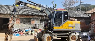 德州德州寶鼎BD95W-9挖掘機(jī)實拍圖片