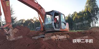 曲靖日立ZX120挖掘机实拍图片