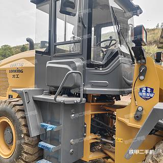 龍工LG833G裝載機實拍圖片