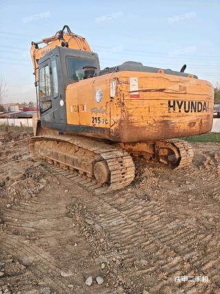 現(xiàn)代R215-7C挖掘機(jī)實(shí)拍圖片