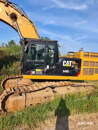 卡特彼勒349D2L液压挖掘机实拍图片