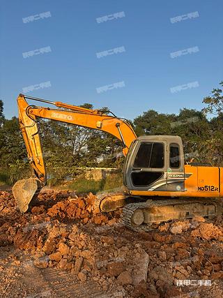 加藤HD512R挖掘機(jī)實(shí)拍圖片
