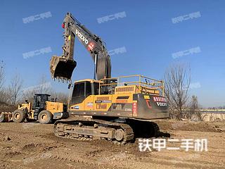 沃爾沃EC380D挖掘機實拍圖片