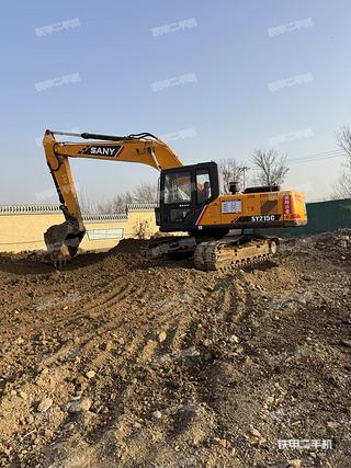 三一重工SY215C挖掘機(jī)實(shí)拍圖片