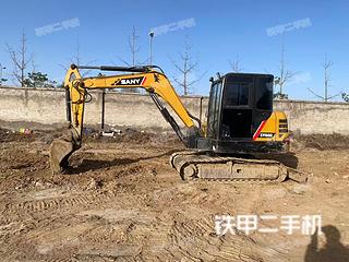 三一重工SY55C-10挖掘机实拍图片