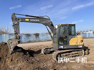沃尔沃EC80D挖掘机实拍图片