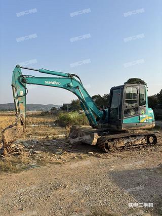 山河智能SWE80E挖掘机实拍图片