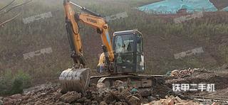 现代R 60VS挖掘机实拍图片