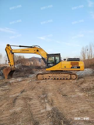 柳工CLG939F挖掘机实拍图片