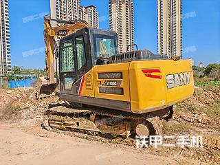 三一重工SY135C挖掘机实拍图片