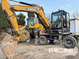 三一重工SY65W挖掘机实拍图片