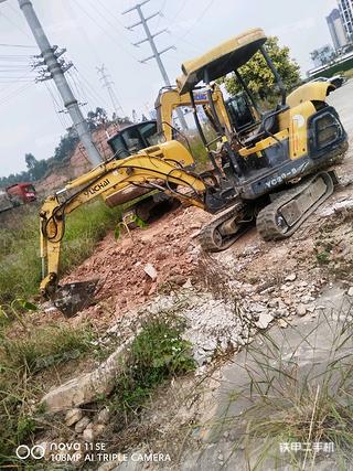 玉柴YC20-8挖掘机实拍图片