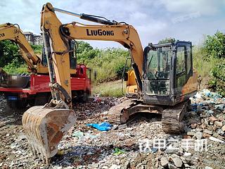 柳工CLG9075E挖掘机实拍图片