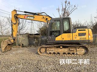 徐工XE155D挖掘機實拍圖片