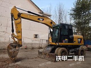 卡特彼勒M315D2挖掘機實拍圖片