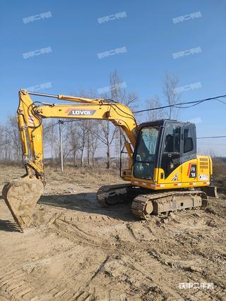 雷沃重工FR75E挖掘機實拍圖片