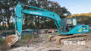 江苏-无锡市二手山河智能SWE215挖掘机实拍照片