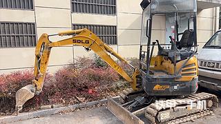 安徽-宿州市二手山东临工ER616Fs挖掘机实拍照片