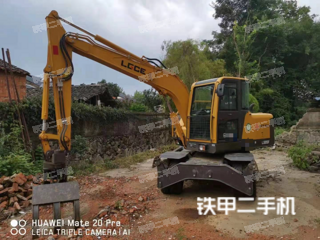 岳陽臨工建機LG95F加長臂（夾木叉）挖掘機實拍圖片