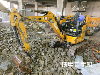 山东-淄博市二手卡特彼勒CAT®301.7 CR 微型液压挖掘机实拍照片