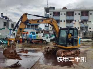 深圳卡特彼勒307E2小型液壓挖掘機實拍圖片