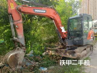 斗山DX55-9C挖掘機實拍圖片