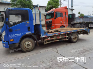 湖南-邵阳市二手南俊牌4×2平板运输车实拍照片