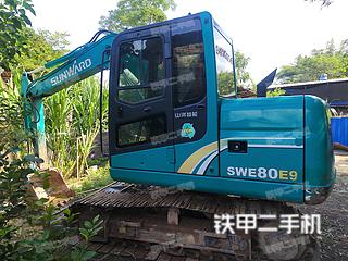广西-梧州市二手山河智能SWE80E9挖掘机实拍照片