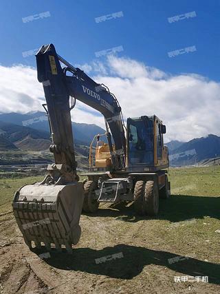 新疆-乌鲁木齐市二手沃尔沃EW145B-Prime挖掘机实拍照片