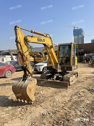 陕西-西安市二手山东临工E655F挖掘机实拍照片