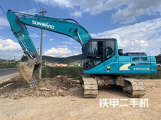 云南-红河哈尼族彝族自治州二手山河智能SWE215E挖掘机实拍照片