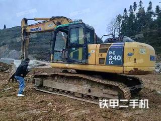 贵州-毕节市二手小松PC240LC-8挖掘机实拍照片