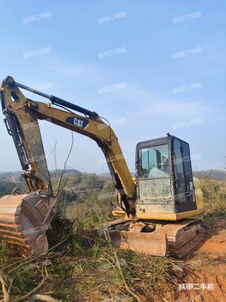湖南-怀化市二手卡特彼勒305.5E液压挖掘机实拍照片