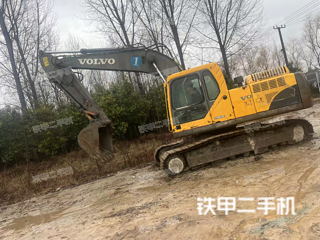 江苏-盐城市二手沃尔沃EC210BLR挖掘机实拍照片