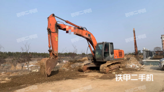 山东-威海市二手日立ZX210LC-3挖掘机实拍照片