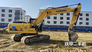 湖北-咸宁市二手柳工CLG920E挖掘机实拍照片